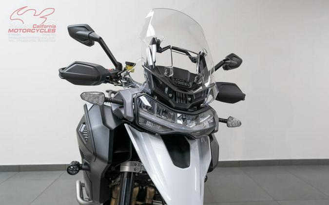 2023 Triumph Tiger 1200 GT Explorer Snowdonia White