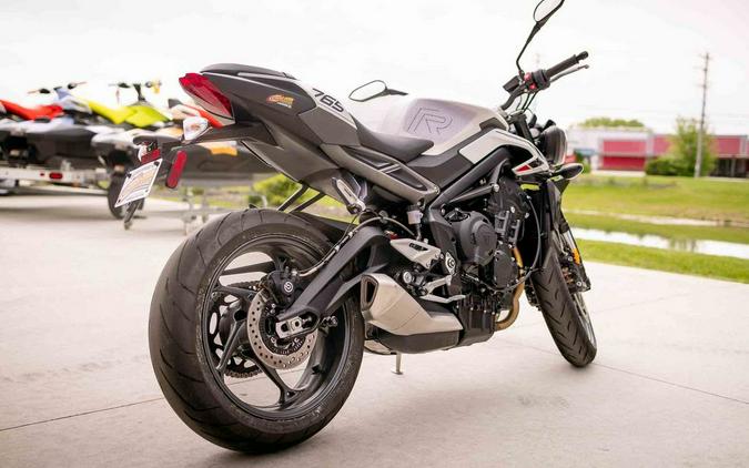 2024 Triumph Street Triple 765 R Crystal White