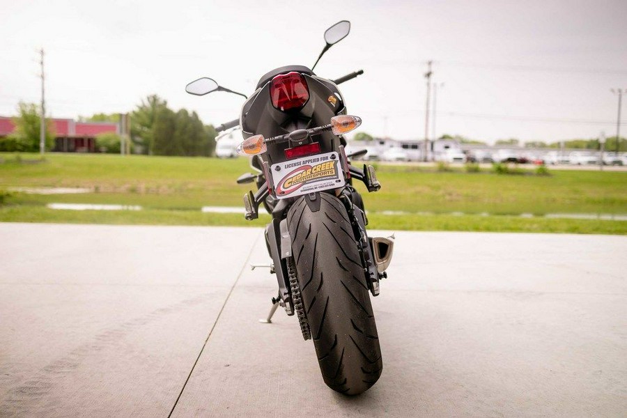 2024 Triumph Street Triple 765 R Crystal White