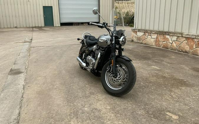 2022 TRIUMPH Bonneville Speedmaster Gold Line Silver Ice/Sapphire Black