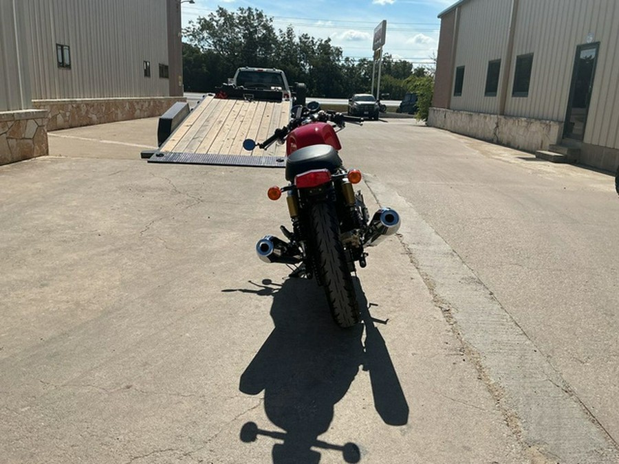 2022 Royal Enfield Continental GT Rocker Red INT650