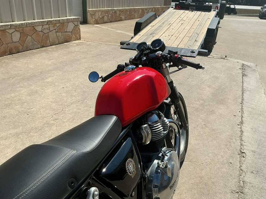 2022 Royal Enfield Continental GT Rocker Red INT650