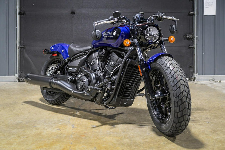 2025 Indian Motorcycle® Scout® Bobber Limited +Tech Spirit Blue Metallic