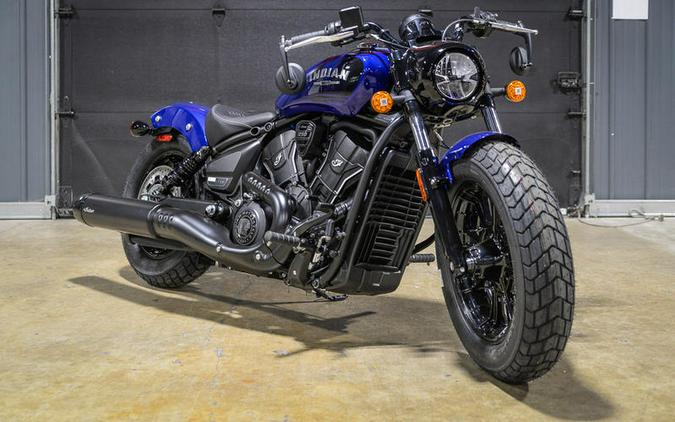 2025 Indian Motorcycle® Scout® Bobber Limited +Tech Spirit Blue Metallic