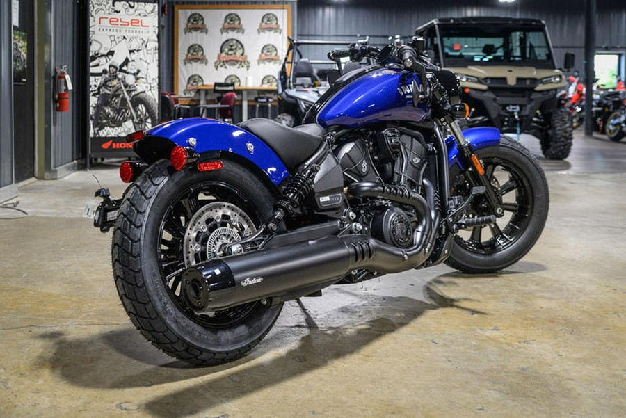 2025 Indian Motorcycle® Scout® Bobber Limited +Tech Spirit Blue Metallic