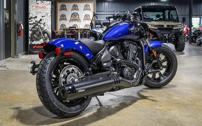 2025 Indian Motorcycle® Scout® Bobber Limited +Tech Spirit Blue Metallic