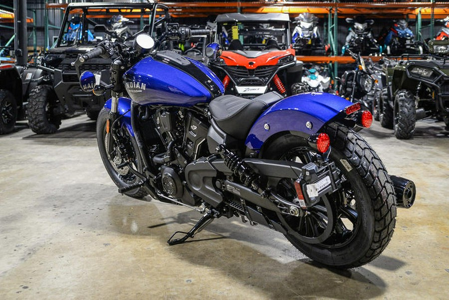 2025 Indian Motorcycle® Scout® Bobber Limited +Tech Spirit Blue Metallic