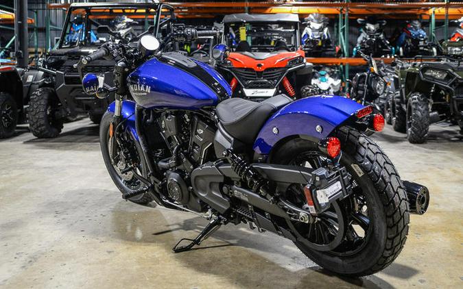 2025 Indian Motorcycle® Scout® Bobber Limited +Tech Spirit Blue Metallic