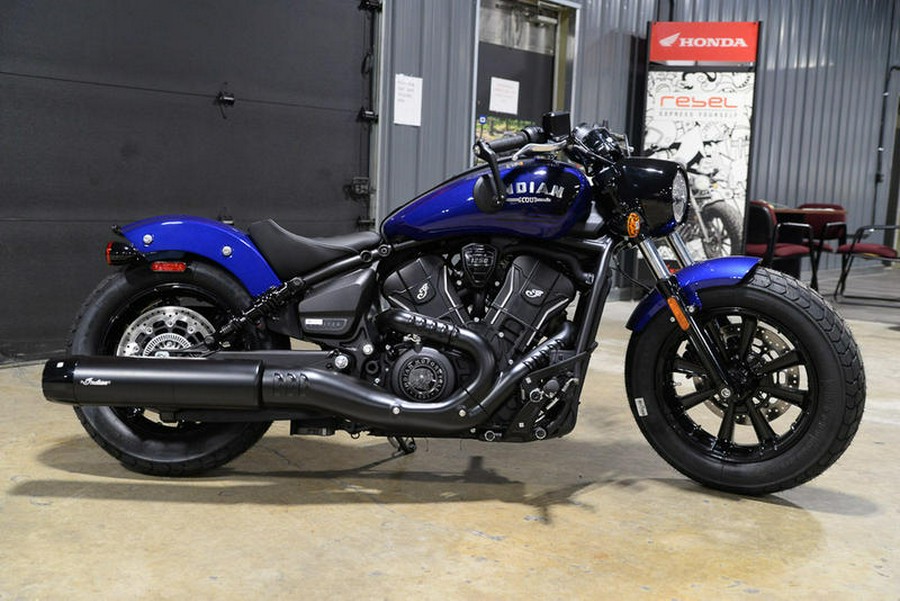 2025 Indian Motorcycle® Scout® Bobber Limited +Tech Spirit Blue Metallic