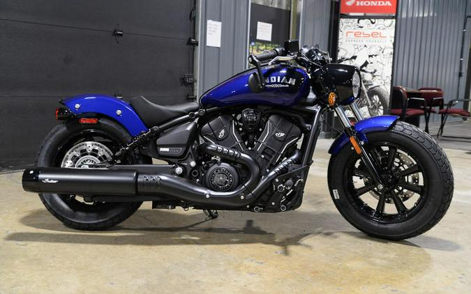 2025 Indian Motorcycle® Scout® Bobber Limited +Tech Spirit Blue Metallic