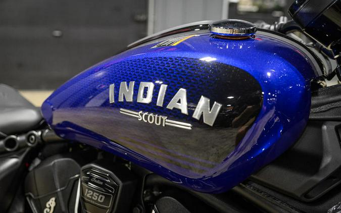 2025 Indian Motorcycle® Scout® Bobber Limited +Tech Spirit Blue Metallic