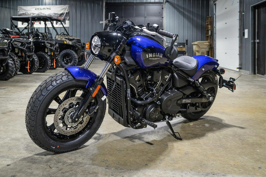 2025 Indian Motorcycle® Scout® Bobber Limited +Tech Spirit Blue Metallic