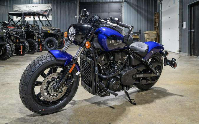 2025 Indian Motorcycle® Scout® Bobber Limited +Tech Spirit Blue Metallic