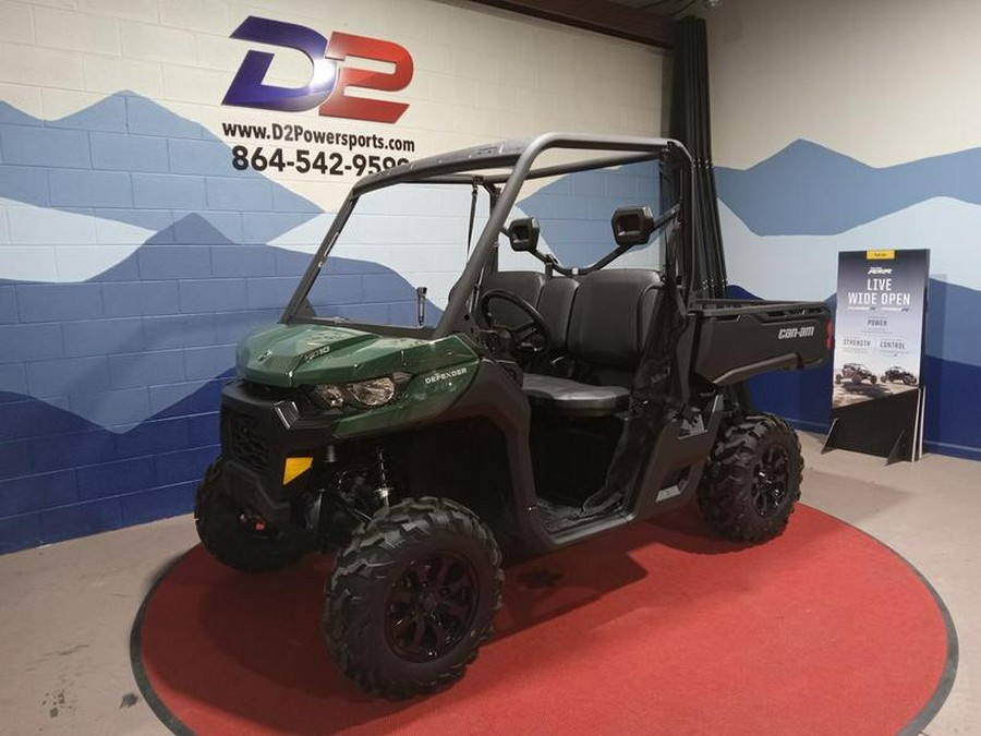 2023 Can-Am® Defender DPS HD10 Tundra Green