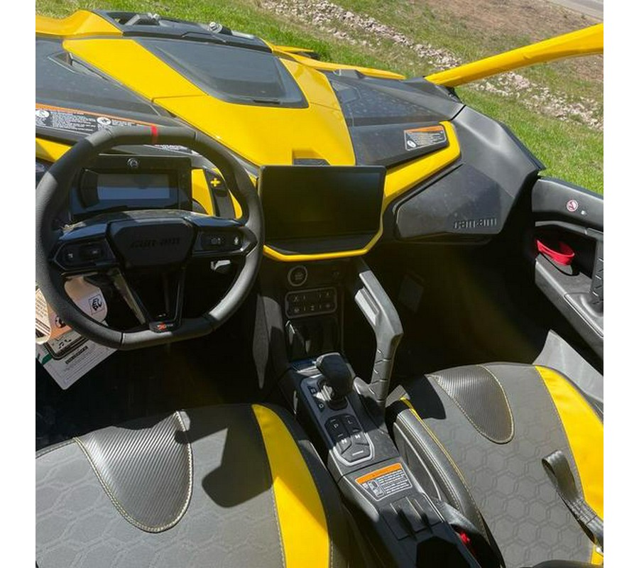 2024 Can-Am® Maverick R X RS Carbon Black & Neo Yellow