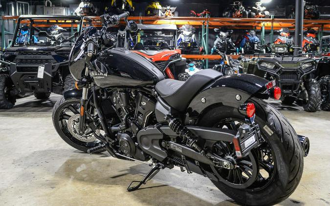 2025 Indian Motorcycle® Sport Scout® Limited Black Metallic