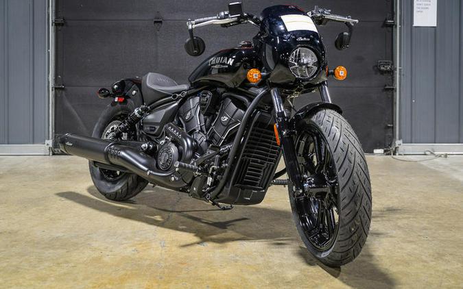 2025 Indian Motorcycle® Sport Scout® Limited Black Metallic