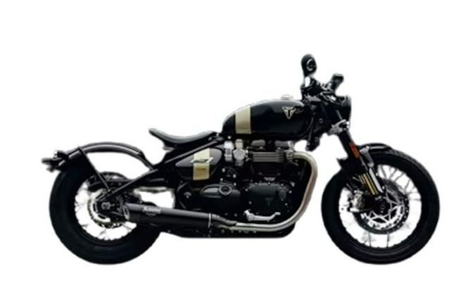 2025 Triumph Bonneville Bobber TFC Phantom Black/Marble Gold