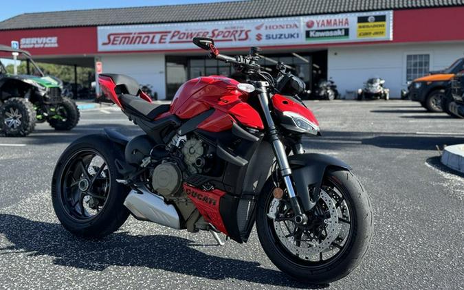 2023 Ducati Streetfighter V4 Ducati Red