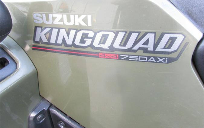 2020 Suzuki KingQuad 750 AXi Power Steering w/Rugged Pkg