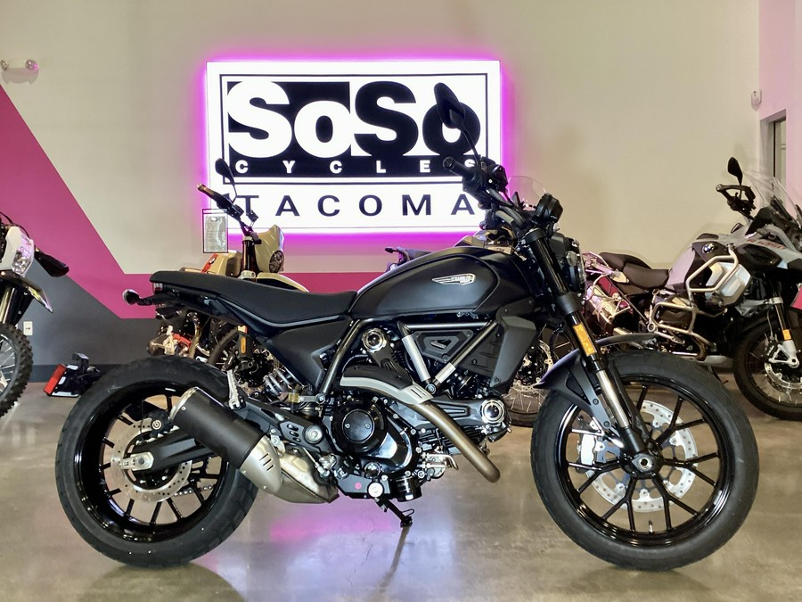 2025 Ducati Scrambler Icon Dark