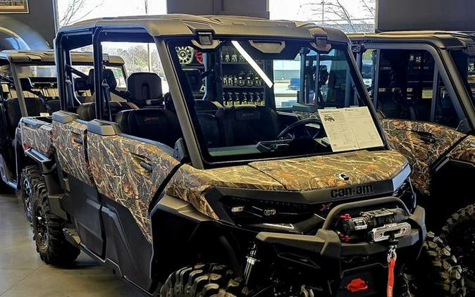 2026 Can-Am® Defender MAX X mr HD11 with half-doors Dark Wildland Camo