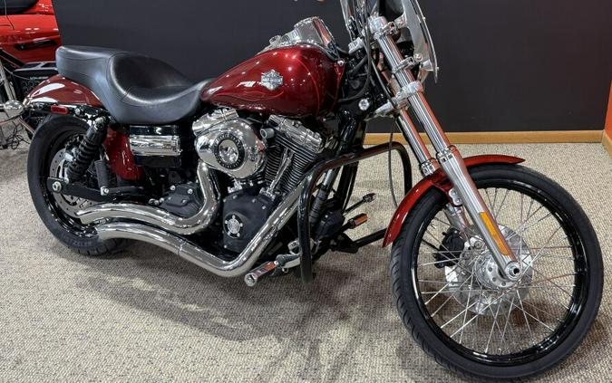 2010 Harley-Davidson® Wide Glide® RED HOT SUNGLO