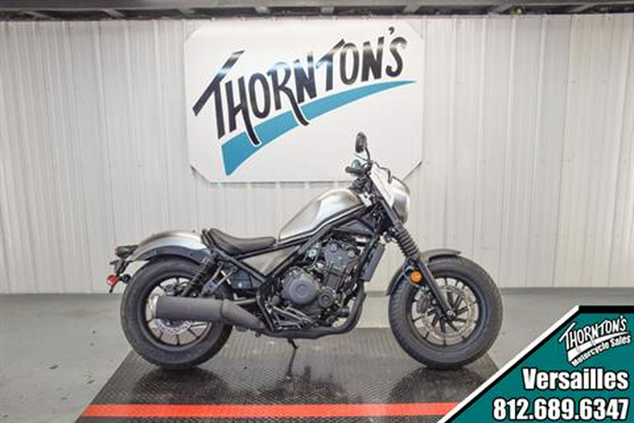 2022 Honda Rebel 500 ABS SE