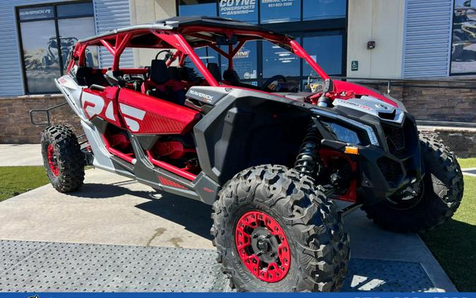 2024 Can-Am® Maverick X3 MAX X rs Turbo RR Fiery Red & Hyper Silver