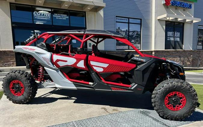 2024 Can-Am® Maverick X3 MAX X rs Turbo RR Fiery Red & Hyper Silver