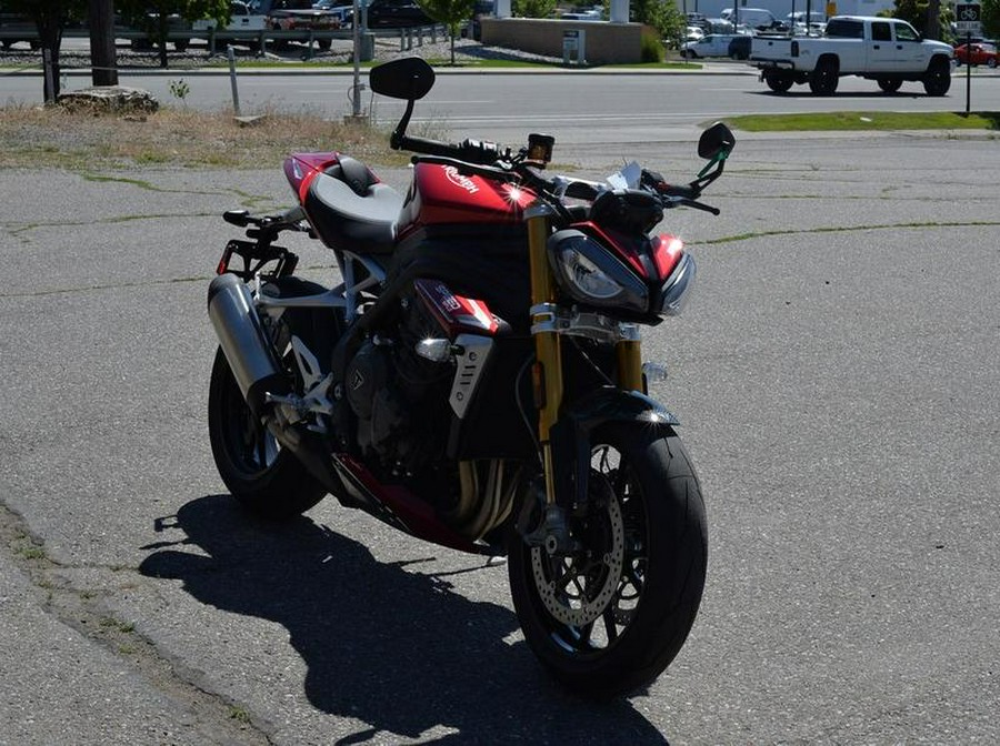 2024 Triumph Speed Triple 1200 RS Carnival Red