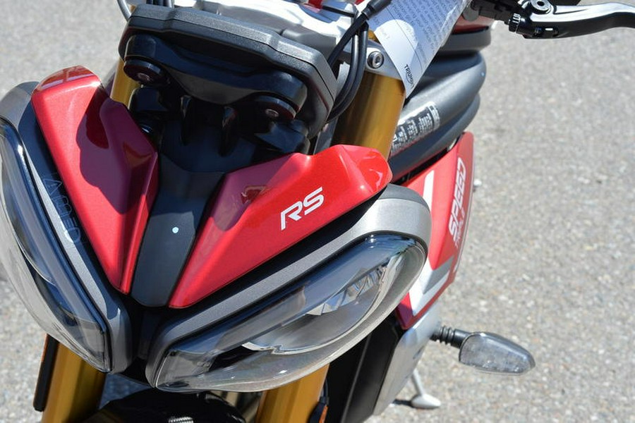 2024 Triumph Speed Triple 1200 RS Carnival Red