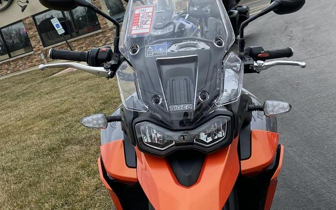 2023 Triumph Tiger 850 Sport Graphite/Baja Orange