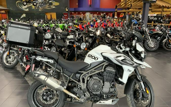 2019 Triumph Tiger 1200 XCA Crystal White