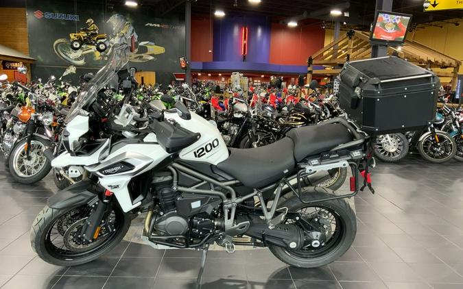 2019 Triumph Tiger 1200 XCA Crystal White