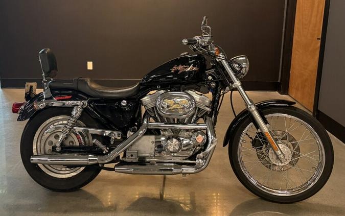 2002 Harley-Davidson® Sportster® 883 Custom Vivid Black Deluxe