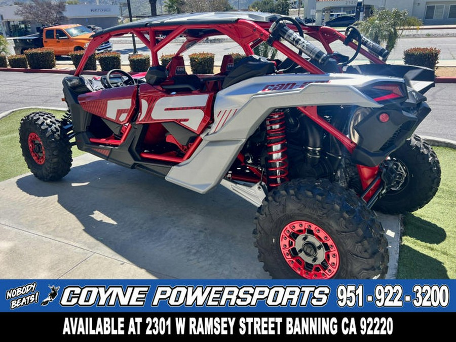 2024 Can-Am® Maverick X3 MAX X rs Turbo RR Fiery Red & Hyper Silver