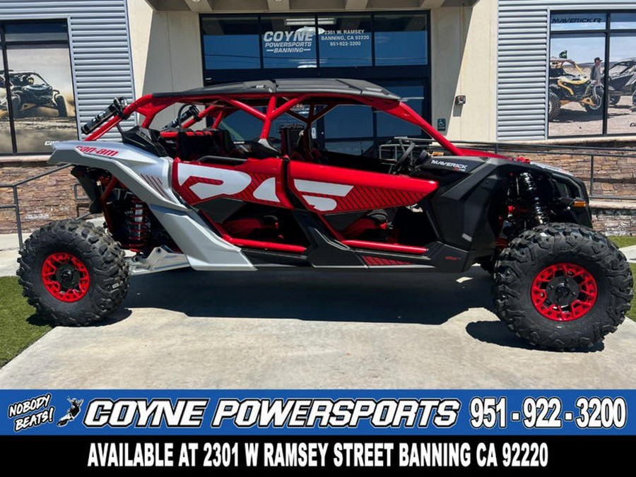 2024 Can-Am® Maverick X3 MAX X rs Turbo RR Fiery Red & Hyper Silver