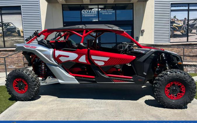 2024 Can-Am® Maverick X3 MAX X rs Turbo RR Fiery Red & Hyper Silver