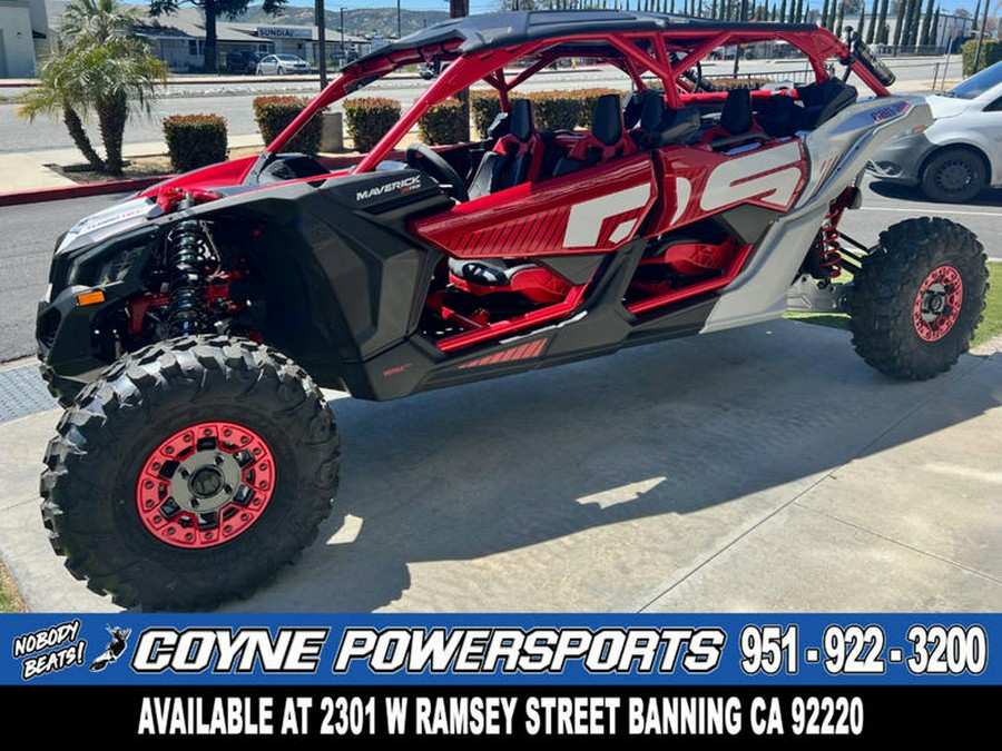 2024 Can-Am® Maverick X3 MAX X rs Turbo RR Fiery Red & Hyper Silver