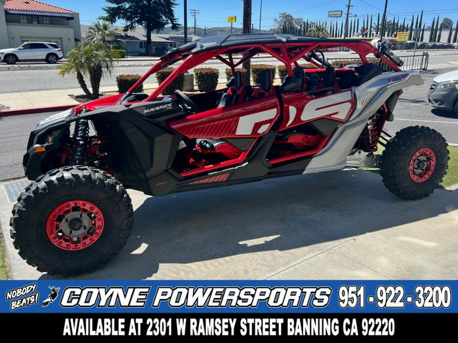 2024 Can-Am® Maverick X3 MAX X rs Turbo RR Fiery Red & Hyper Silver