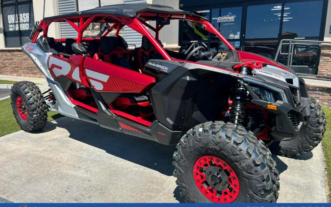 2024 Can-Am® Maverick X3 MAX X rs Turbo RR Fiery Red & Hyper Silver