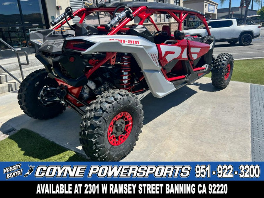 2024 Can-Am® Maverick X3 MAX X rs Turbo RR Fiery Red & Hyper Silver