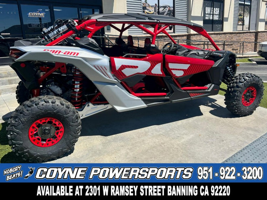 2024 Can-Am® Maverick X3 MAX X rs Turbo RR Fiery Red & Hyper Silver