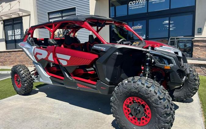 2024 Can-Am® Maverick X3 MAX X rs Turbo RR Fiery Red & Hyper Silver