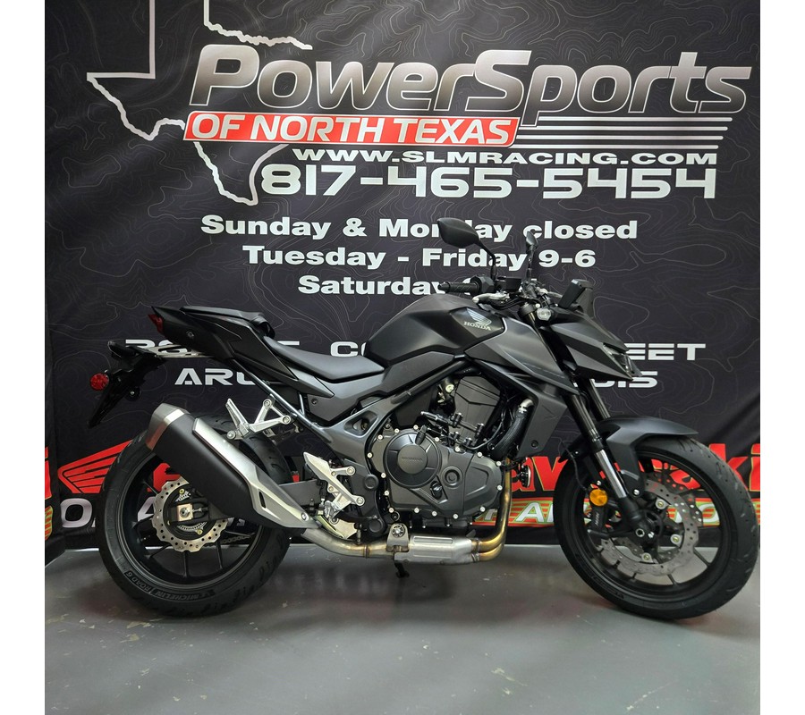 2025 Honda CB750 Hornet