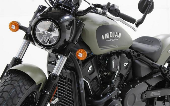 2026 Indian Scout Bobber Limited +Tech Moss Green Smoke