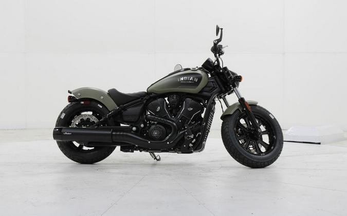2026 Indian Scout Bobber Limited +Tech Moss Green Smoke