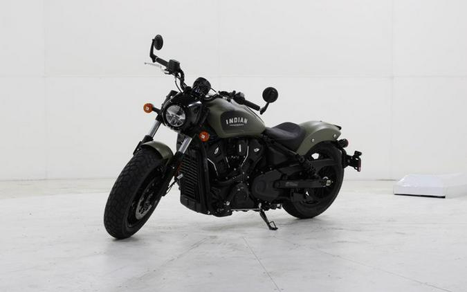 2026 Indian Scout Bobber Limited +Tech Moss Green Smoke