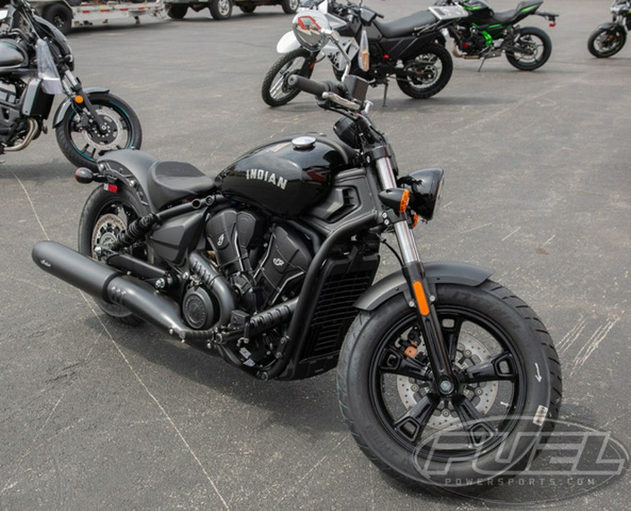 2025 Indian Scout Sixty Bobber Black Metallic